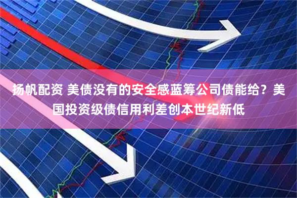 扬帆配资 美债没有的安全感蓝筹公司债能给？美国投资级债信用利差创本世纪新低